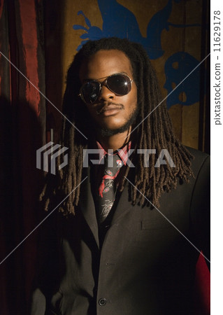 African man wearing sunglasses African man wearing sunglasses 11629178