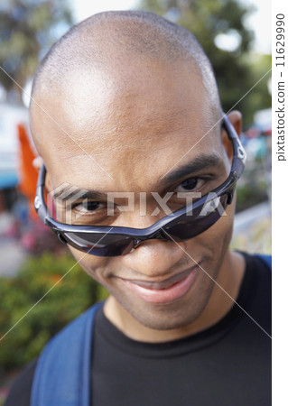 African man wearing sunglasses African man wearing sunglasses 11629990