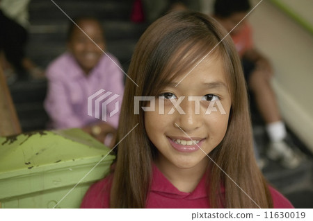 Portrait of young girl smiling Portrait of young girl smiling 11630019