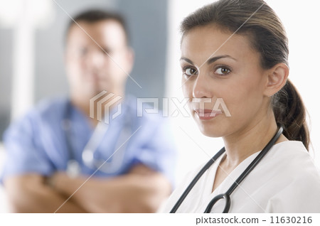 Portrait of two doctors 11630216