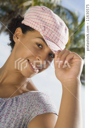 African woman wearing hat African woman wearing hat 11630575