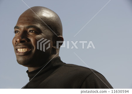 Close up of African man smiling Close up of African man smiling 11630594