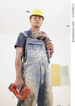 Portrait of male construction worker 11630611