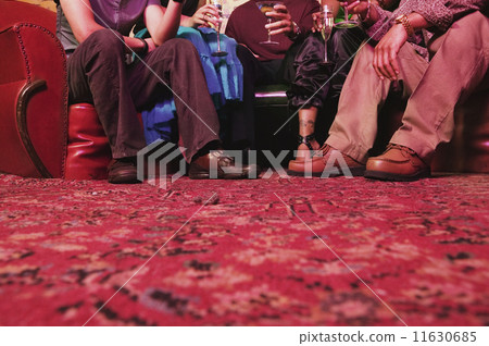 Surface shot of friends with cocktails 11630685