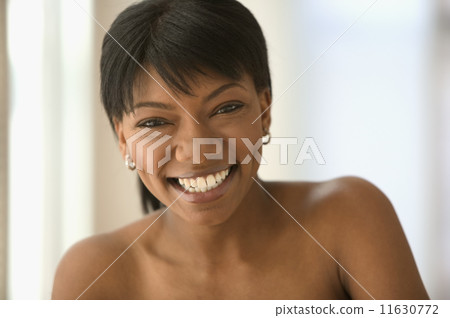 Portrait of woman laughing Portrait of woman laughing 11630772