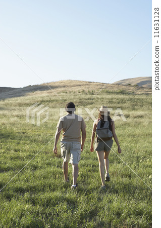 Young couple hiking Young couple hiking 11631128