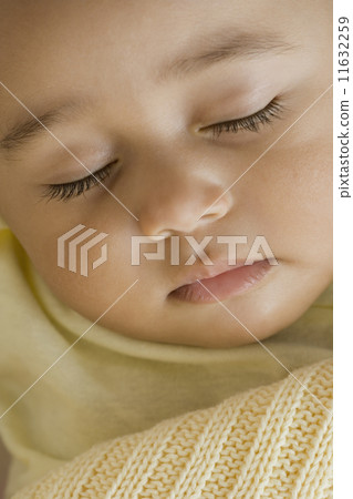 Close up of Hispanic baby sleeping Close up of Hispanic baby sleeping 11632259