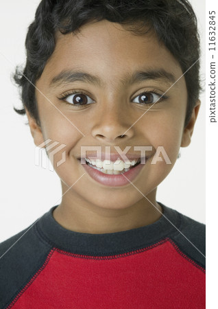 Close up of Indian boy smiling 11632845
