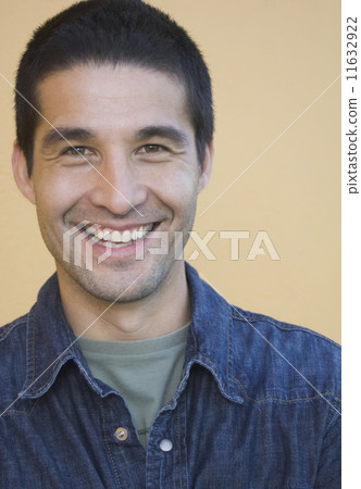 Close up of Hispanic man smiling Close up of Hispanic man smiling 11632922