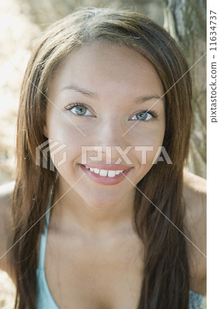 Close up of African woman smiling Close up of African woman smiling 11634737