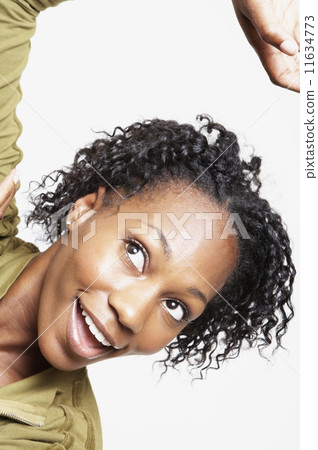 Close up of African woman smiling Close up of African woman smiling 11634773