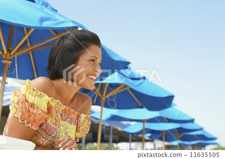 Young woman wearing sundress Young woman wearing sundress 11635505