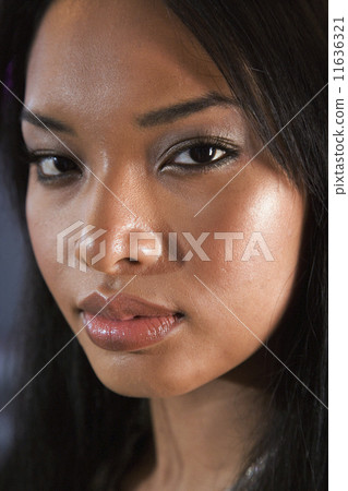 Close up of African woman's face 11636321
