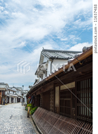Yanai white wall town and lantern lantern 11637488