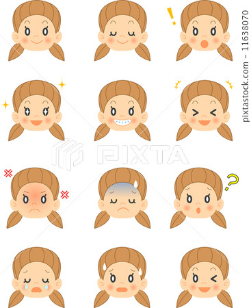 Girl expression expression 11638070