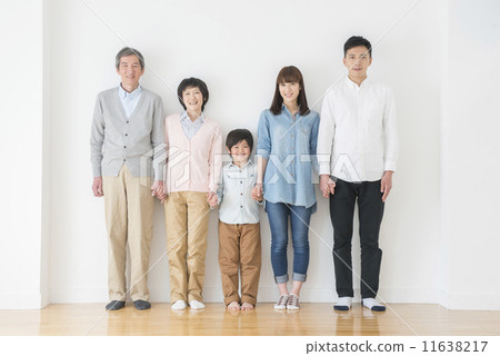 Three generations family portrait Three generations family portrait 11638217