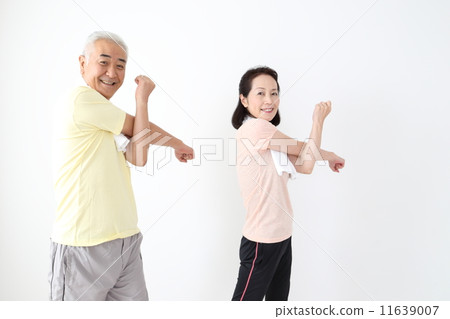 一對夫婦鍛煉 一對夫婦鍛煉 11639007