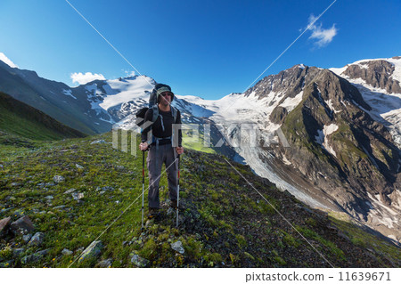 Hike in mountains Hike in mountains 11639671