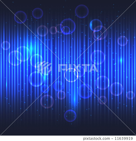 Abstract glowing blue vector background. - Stock Illustration [11639919 ...