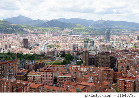 Spain Bilbao city landscape Spain Bilbao city landscape 11640755