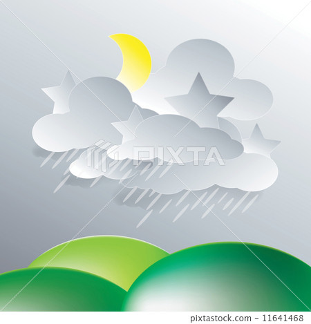 rainy cloud 11641468