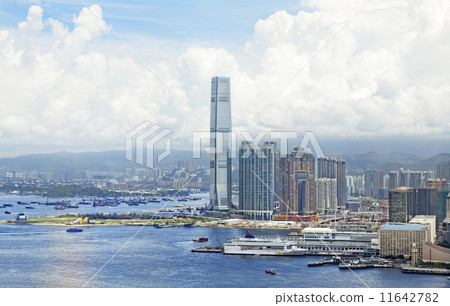Modern Buildings in Hong Kong finance district 11642782