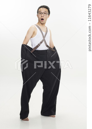 Young Asian Male with oversized pants 11643279