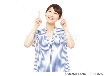 Female pointing 11644697