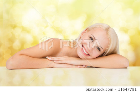 clean face and shoulders of beautiful young woman clean face and shoulders of beautiful young woman 11647781