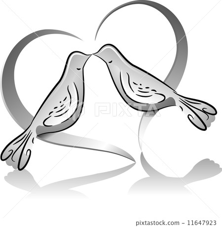 Dove Couple Icon Dove Couple Icon 11647923