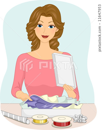 Girl Wrapping Shirt 11647953