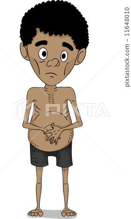 Malnourished African Kid 11648010