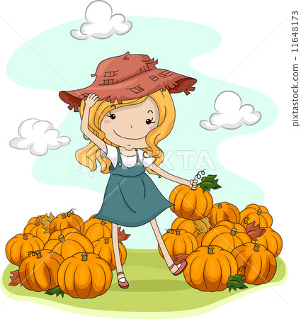 Pumpkin Girl Pumpkin Girl 11648173