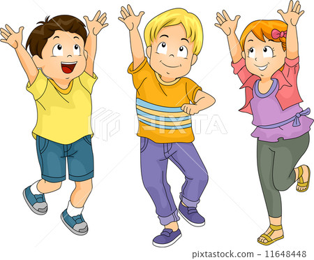 Kids Playing Catch 11648448