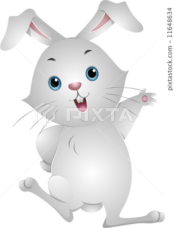 Cute Rabbit - Stock Illustration [11648634] - PIXTA