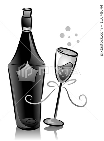 Champagne Bottle 11648644