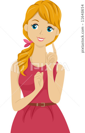Girl Looking to Her Right 11648654