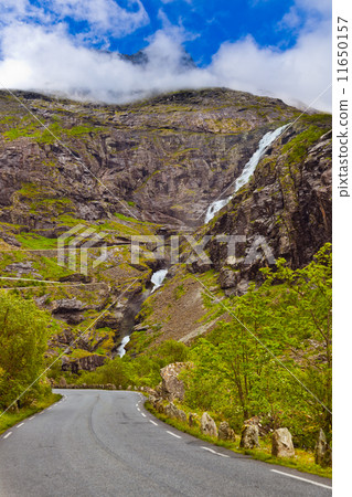 Stigfossen waterfall and Troll's Path - Norway 11650157