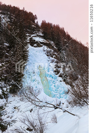 Waterfall Stuibenfall at Umhausen - Tirol Austria 11650216