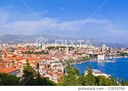 Panorama of Split, Croatia 11650398