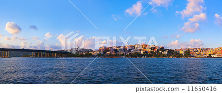 Istanbul sunset panorama 11650416