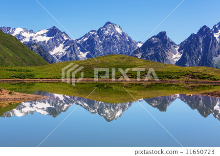 Lake in Caucasus 11650723