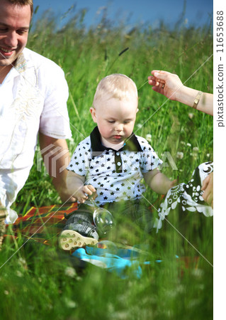 happy family picnic happy family picnic 11653688