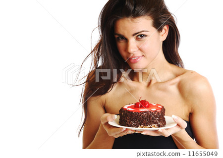 woman and cake 11655049