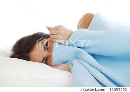 sleeping woman 11655262