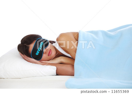 offline sleeping woman offline sleeping woman 11655369
