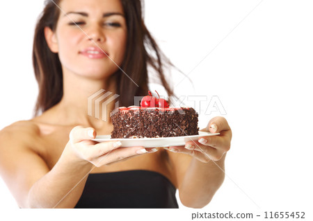 woman and cake 11655452