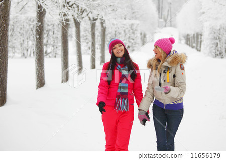 winter walking winter walking 11656179