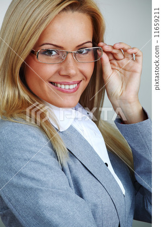 business woman in glasses business woman in glasses 11659211