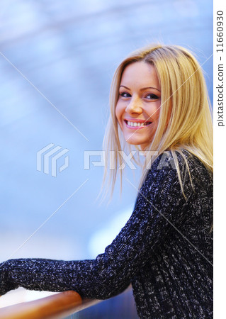 woman in modern place woman in modern place 11660930